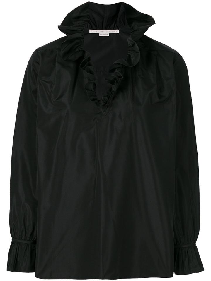 Stella Mccartney Ruffle Trim Blouse - Black