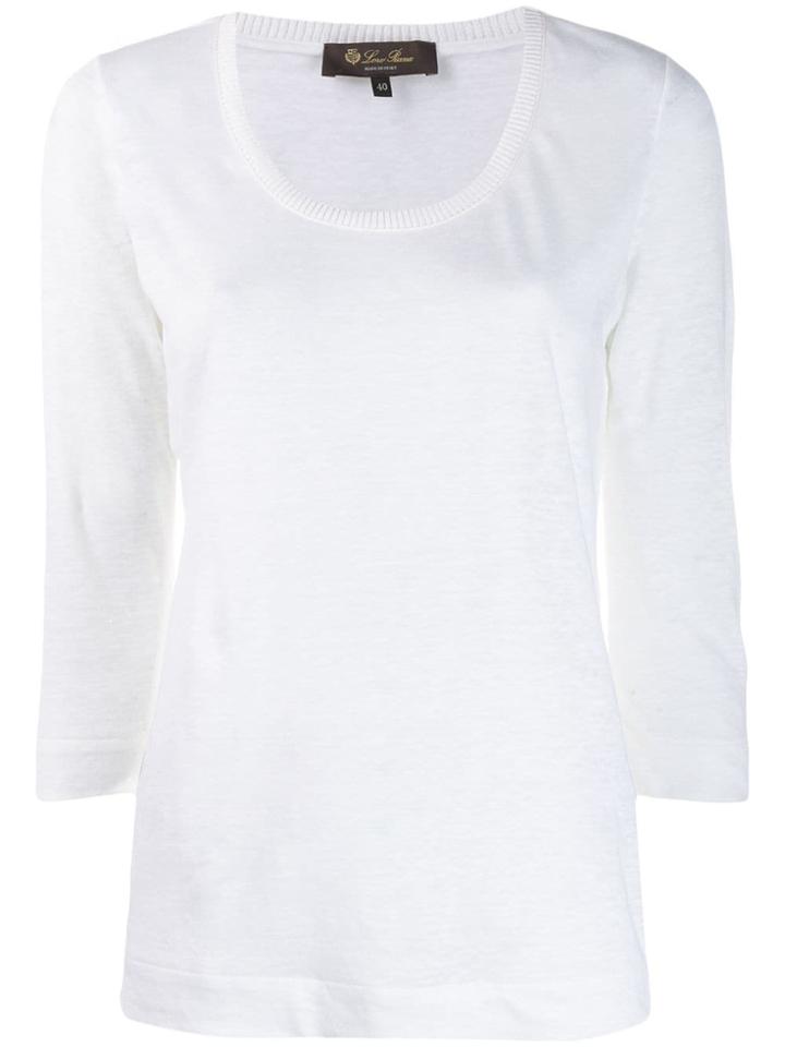 Loro Piana Light Wave T-shirt - White