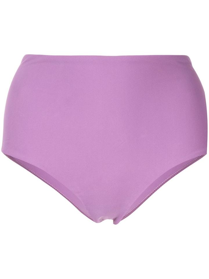 Matteau High-waist Bikini Bottom - Purple