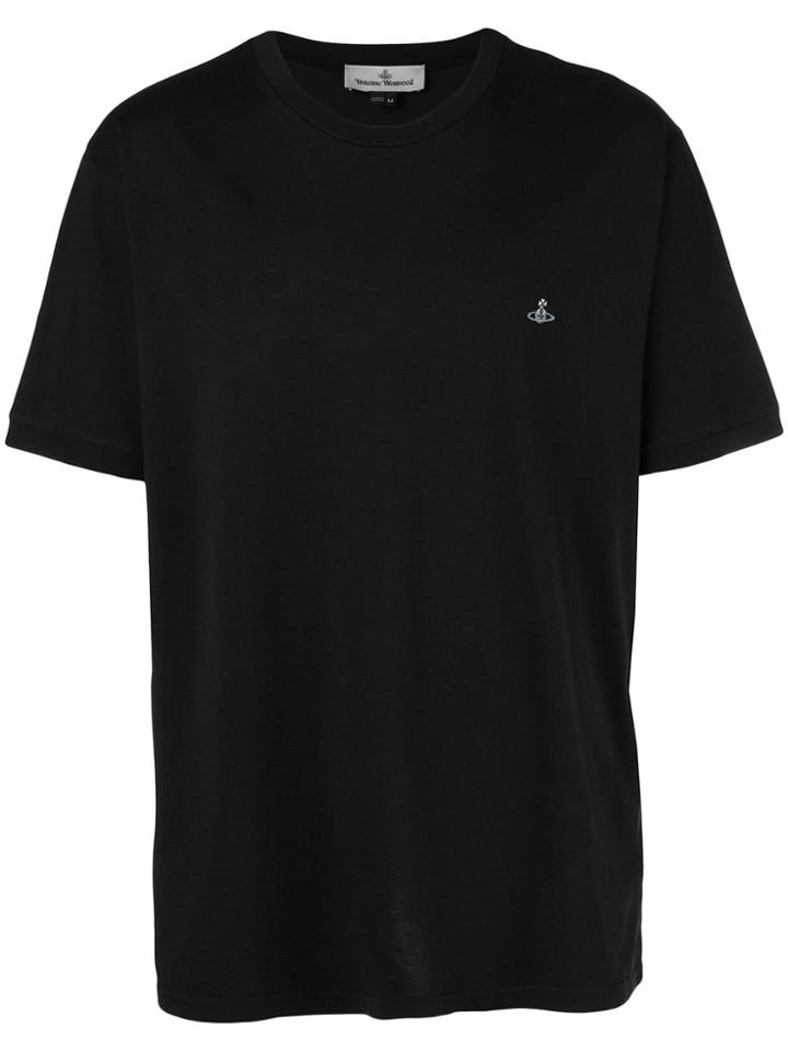 Vivienne Westwood Oversized Logo T-shirt - Black