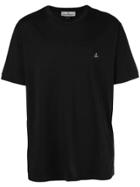 Vivienne Westwood Oversized Logo T-shirt - Black
