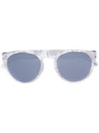 Mykita - Straight Top Sunglasses - Women - Acetate/stainless Steel - One Size, Women's, Grey, Acetate/stainless Steel