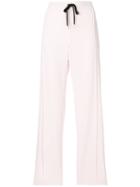 Ermanno Scervino Drawstring Straight-leg Trousers - Pink