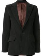 Sulvam Single-breasted Blazer - Black