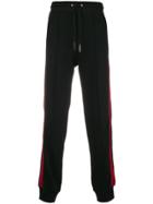 Givenchy Side-stripe Drawstring Trousers - Black