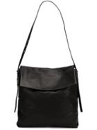 Rick Owens Small Hobo Shoulder Bag, Adult Unisex, Black, Calf Leather