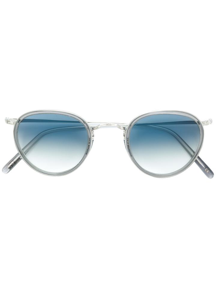 Oliver Peoples Round Frame Gradient Sunglasses - Multicolour