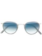 Oliver Peoples Round Frame Gradient Sunglasses - Multicolour