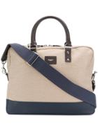Hackett Colour Block Tote - Nude & Neutrals