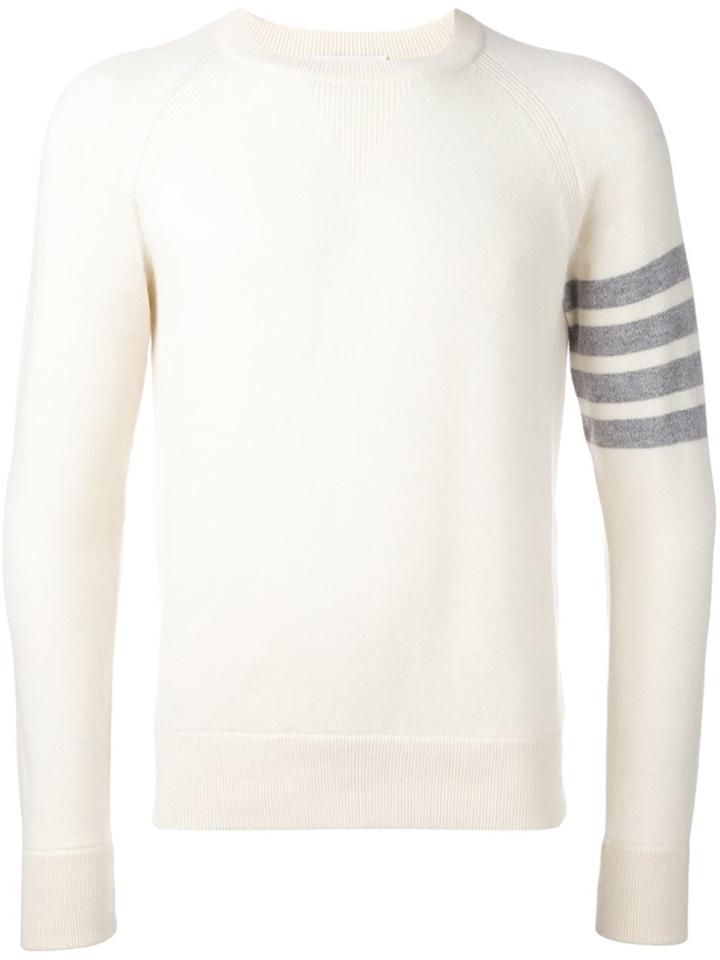 Mauro Grifoni Crew Neck Jumper - Nude & Neutrals