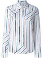 Jil Sander Long Sleeve Striped Shirt