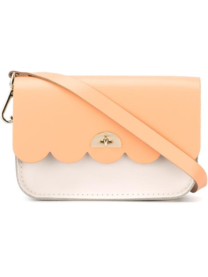 The Cambridge Satchel Company Small Cloud Crossbody Bag, Women's, Nude/neutrals, Leather