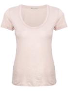Moncler Classic Scoop Neck T-shirt - Pink & Purple