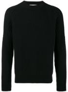 Marni Ribbed Knitted Jumper - Black