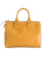 Louis Vuitton Vintage Epi Speedy 25 Tote, Women's, Yellow/orange