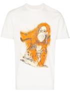 Vans X Ralph Steadman Orangutan Printed T-shirt - White
