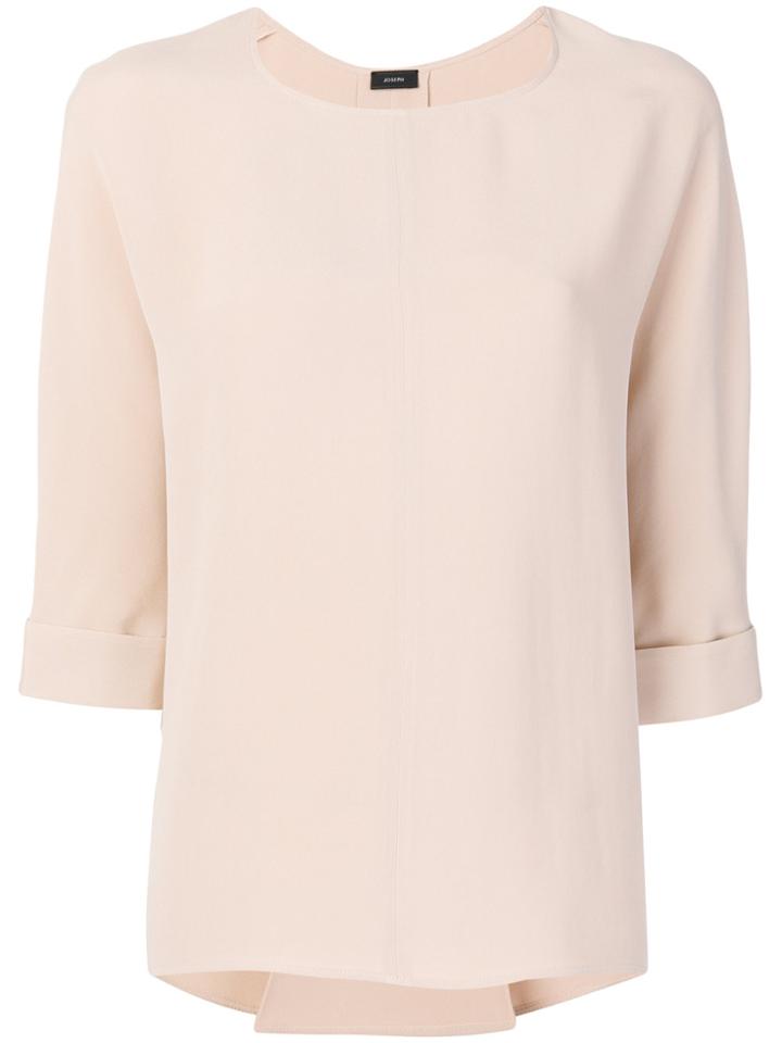 Joseph Plain Blouse - Pink & Purple