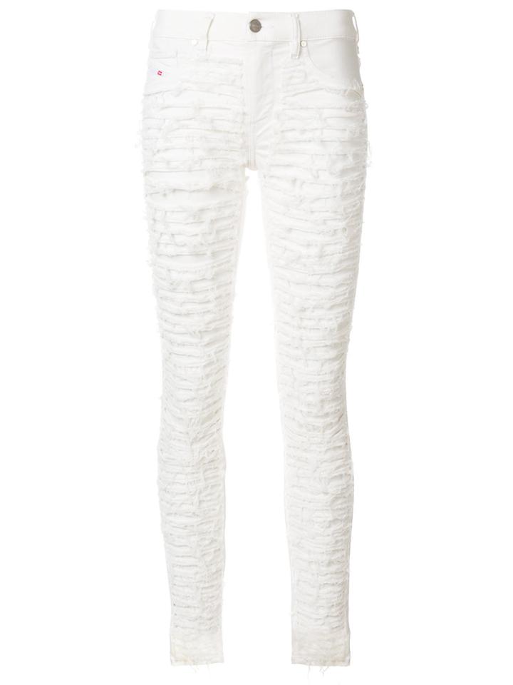 Diesel Dhary 084pg Skinny Jeans - White