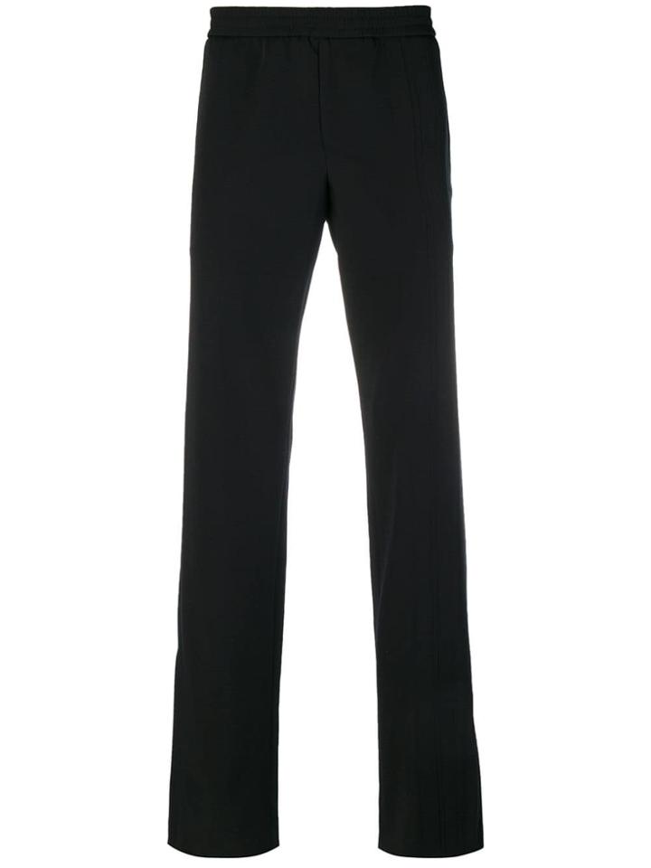 Valentino Straight Leg Track Pants - Black