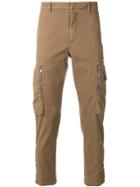 Neil Barrett Slim-fit Cargo Trousers - Brown