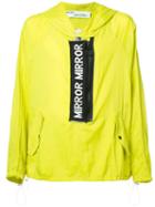 Off-white - Mirror Mirror Anorak Jacket - Men - Polyamide - M, Yellow/orange, Polyamide
