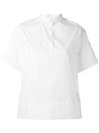 Fay - Fay Short Sleeved Top - Women - Cotton/spandex/elastane - Xl, White, Cotton/spandex/elastane
