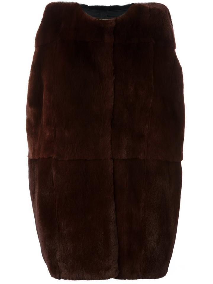 Marni Rabbit Fur Gilet