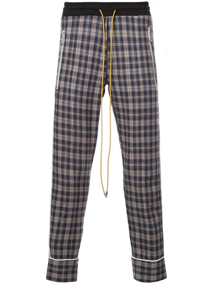 Rhude Check Lounge Trousers - Multicolour