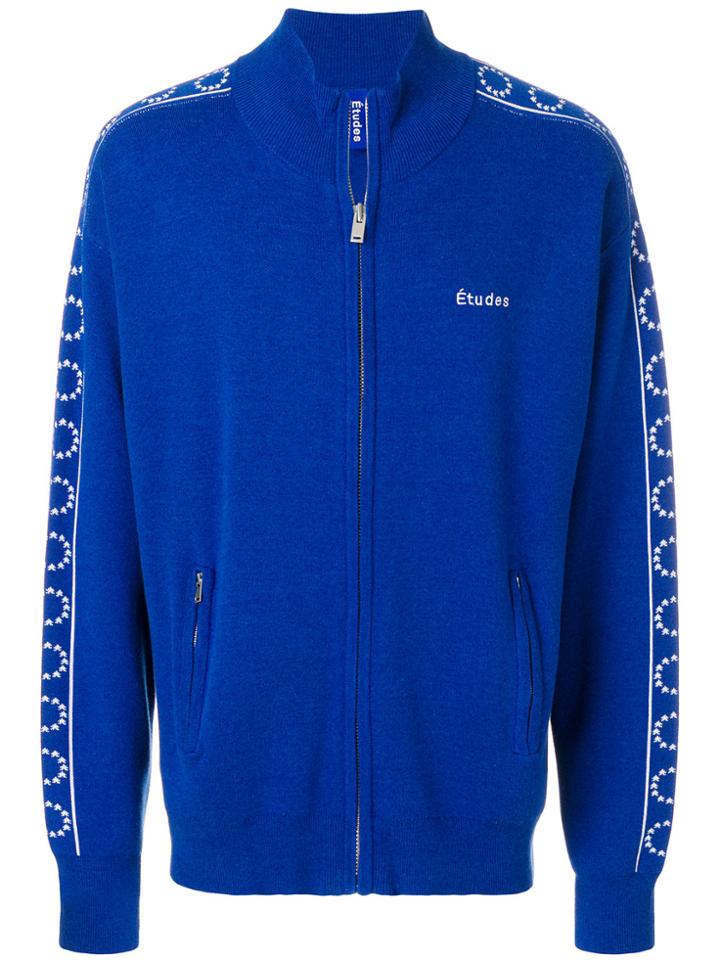 Études Time Out Zip Sweatshirt - Blue