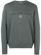 Golden Goose Deluxe Brand Logo Print Sweatshirt - Green