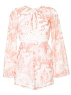 Alice Mccall Where We Go Playsuit - Pink & Purple