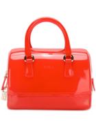 Furla Candy Tote, Women's, Red, Rubber