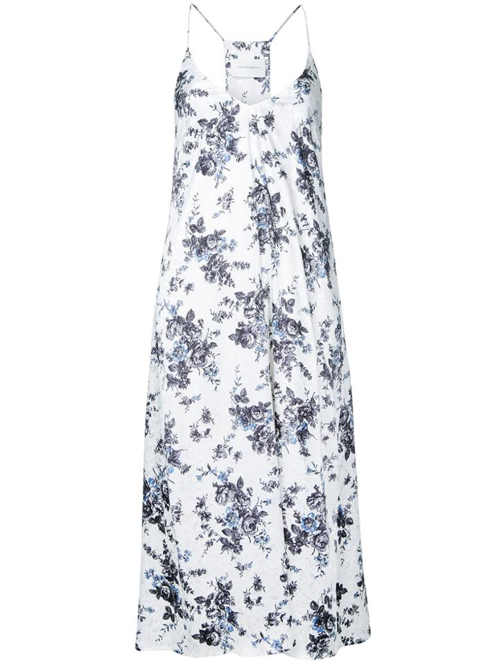 Strateas Carlucci Botany Slip Dress - White