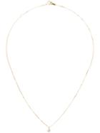 Hirondelle Diamond Pendant Necklace, Women's, Metallic, 18kt Gold/diamond