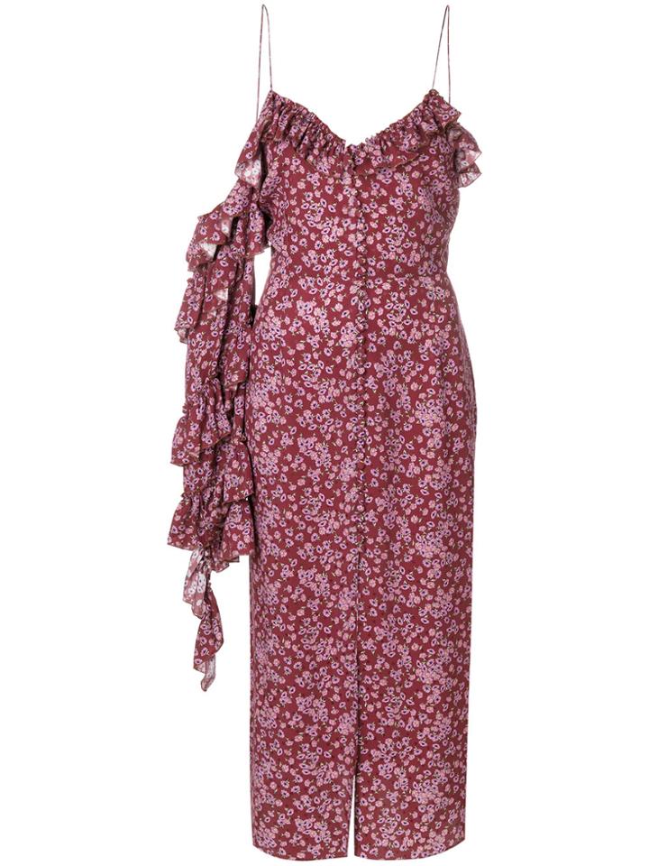 Magda Butrym Pozallo Dress - Pink & Purple
