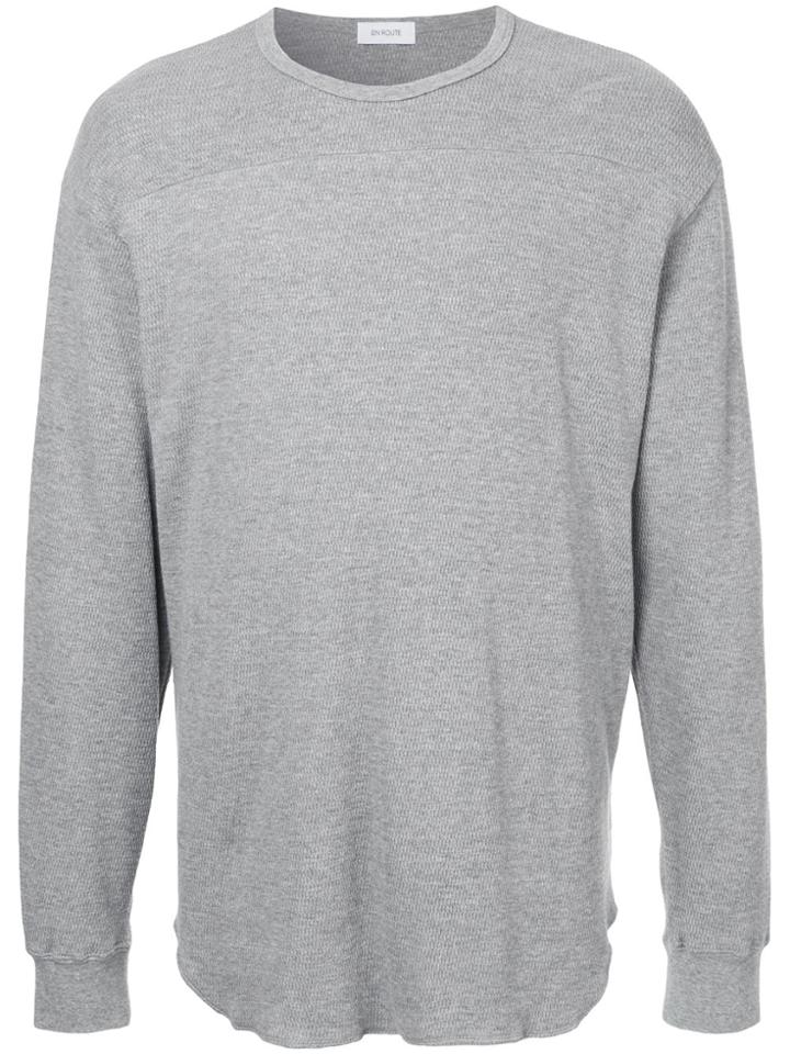 En Route Crew Neck Sweater - Grey
