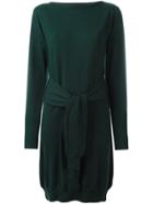Mm6 Maison Margiela Longsleeved Knit Dress - Green