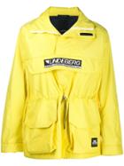 J.lindeberg Leeward Coated Canvas Coat - Yellow