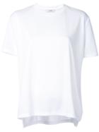 Clane - Oversized Short Sleeve T-shirt - Women - Polyester/rayon - 1, White, Polyester/rayon