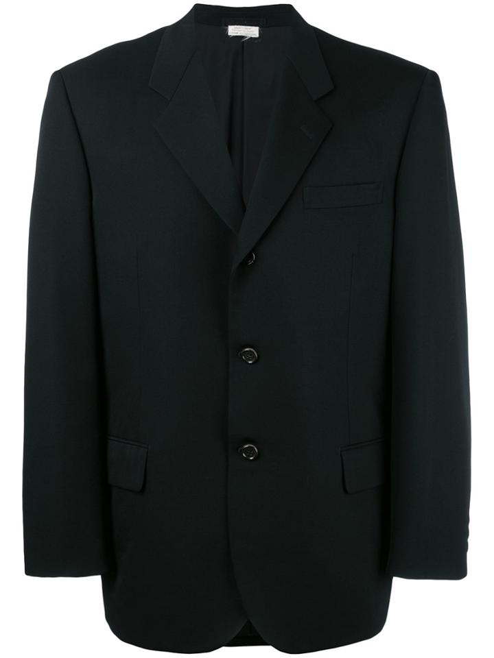 Comme Des Garçons Vintage Loose Fit Blazer - Black