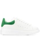 Alexander Mcqueen Contrast Lace-up Sneakers - White