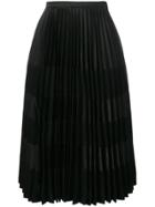 Comme Des Garçons Noir Kei Ninomiya Pleated Skirt - Black