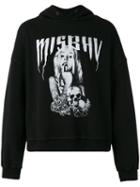 Misbhv Photo Print Hoodie, Men's, Size: Medium, Black, Cotton/polyamide