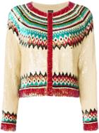 Jean Paul Gaultier Vintage 1993 Sequinned Cardigan - Multicolour