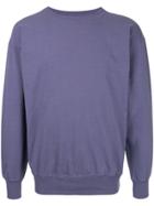 H Beauty & Youth Long-sleeve Fitted Sweatshirt - Pink & Purple