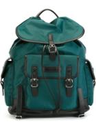 Dsquared2 Robert Backpack, Green, Leather/nylon