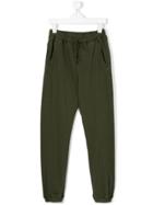 Finger In The Nose Drawstring Trousers - Green