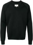 Maison Margiela V-neck Sweatshirt - Black