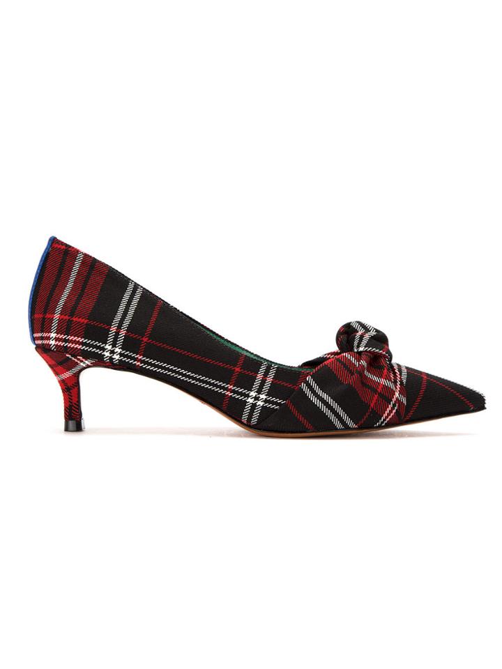 Blue Bird Shoes Leather And Cotton Nó Pumps - Red