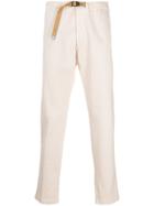 White Sand Buckle-fastening Trousers - Neutrals